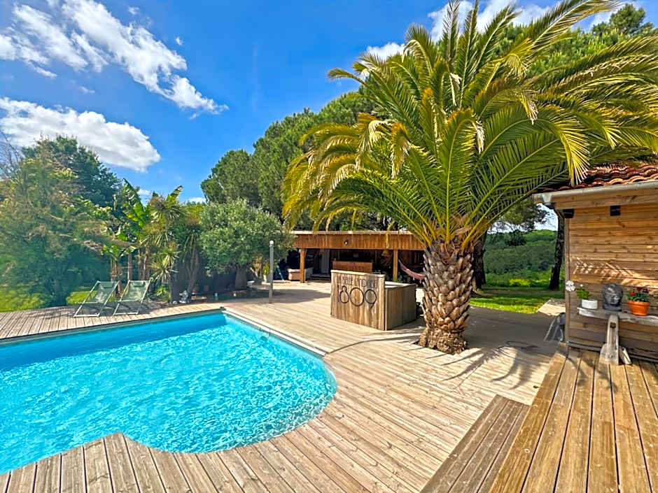 La Belle Landaise 1809 studio 4 couchages