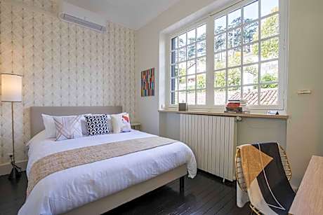Petite Chambre 4-Double-Confort-Salle de bain privée-Vue sur Jardin