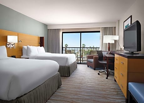 Two Queen Beds - Partial Ocean View
