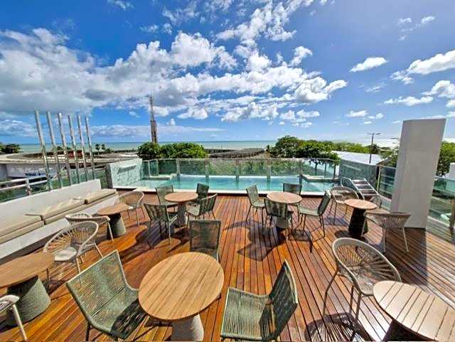 Linda cobertura vista mar