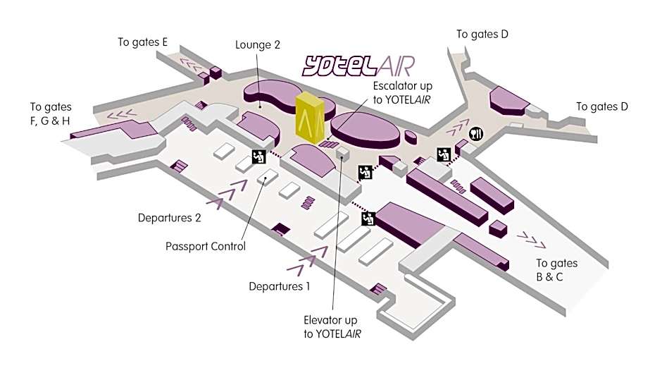YOTELAIR Amsterdam Schiphol Transit Hotel