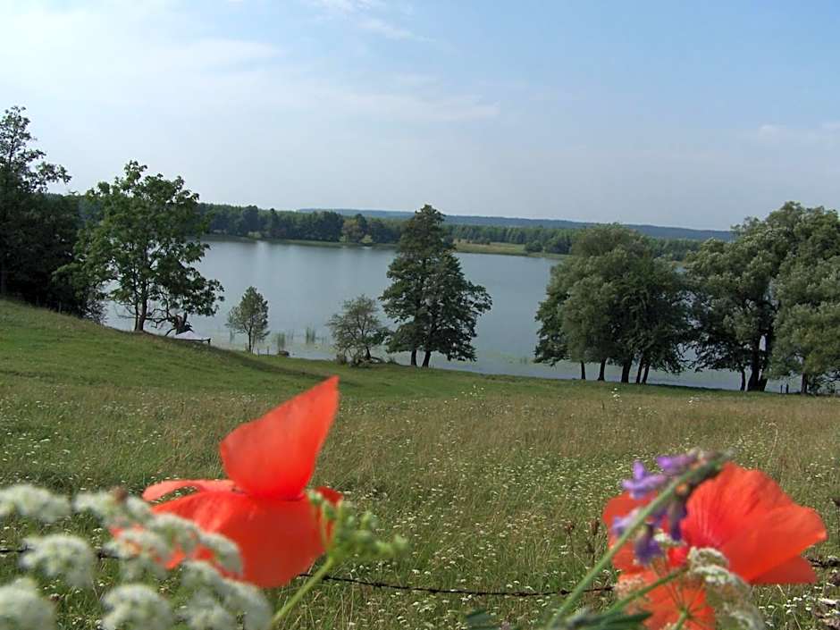Domek na Skraju Wsi dostęp do jeziora UBLIK