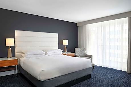 1 King Balcony Mobility/hearing Access Bathtub 25 Usd Mand Chg-380 Sqft-vis Firealrm/door/phn 55 Inc