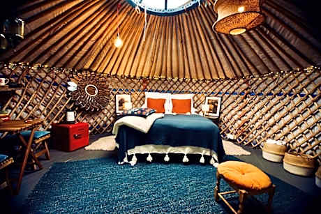Garden view-Yurt-Shared Bathroom-Mongolian Yurt