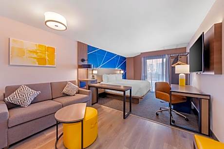 Suite, 1 King Bed with Sofa Bed, Non Smoking, Balcony