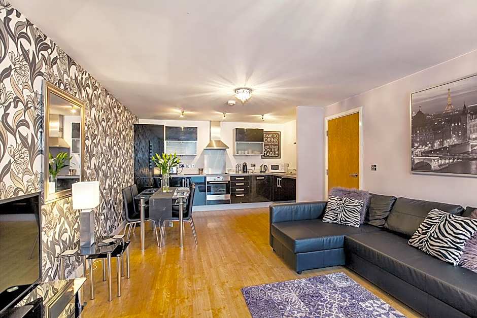 ShortstayMK Vizion apartments, with free superfast wi-fi, parking