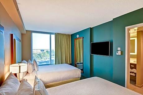 Suite with Two Double Beds and Sofa Bed