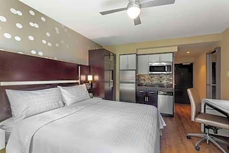 Efficiency King Studio with Sofa Bed