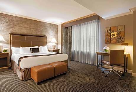 One-Bedroom King Suite with Two Bathrooms