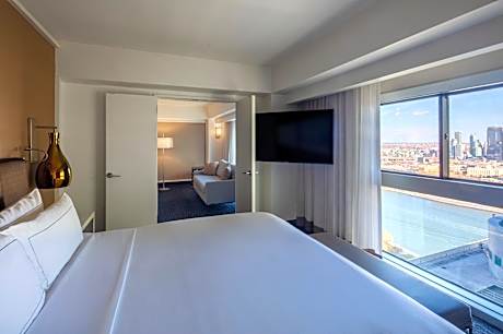 Signature One-Bedroom King Suite with City View