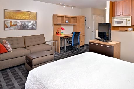 Studio, 1 Queen Bed with Sofa bed (1 Queen Bed and 1 Double Sofa Bed)