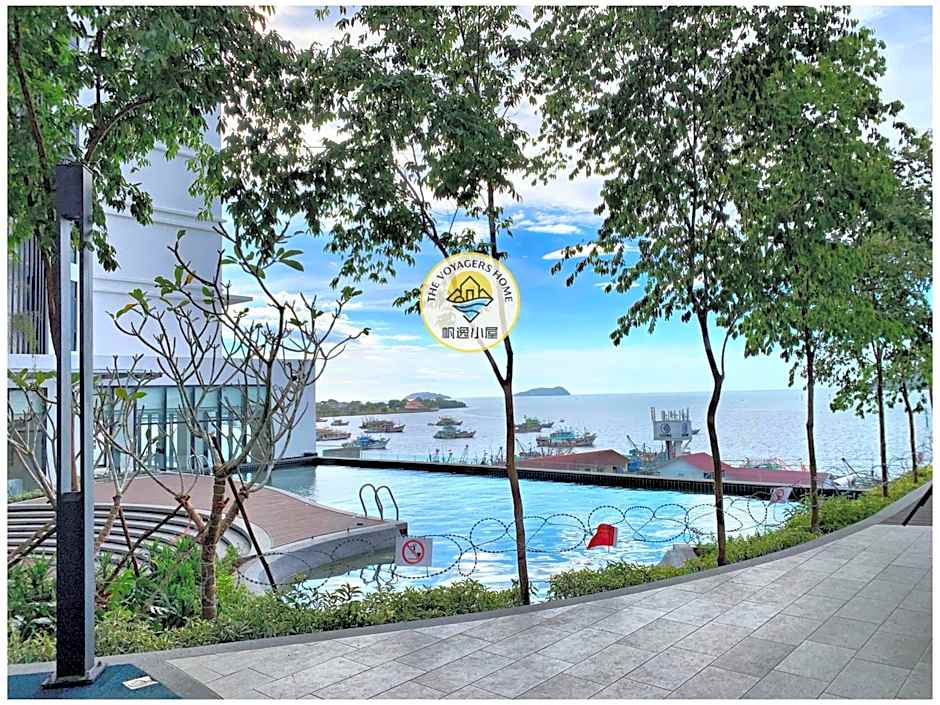 Sea Park LeSu 8 The Shore KK I 1 plus 1 Room 2-5 Pax 홈스테이