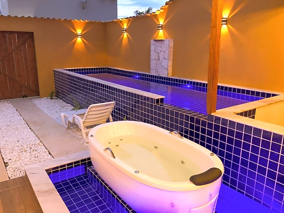 Chalé Privativo na praia