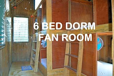 Bed in 6-Bed Mixed Dormitory Room