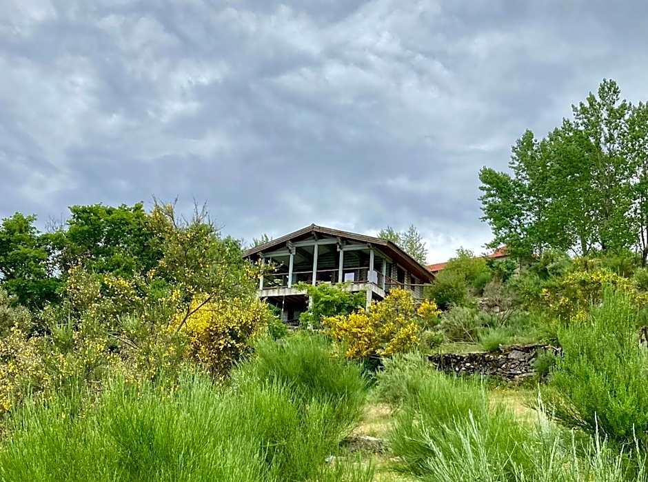 Mountain Log Cabin O Lobo