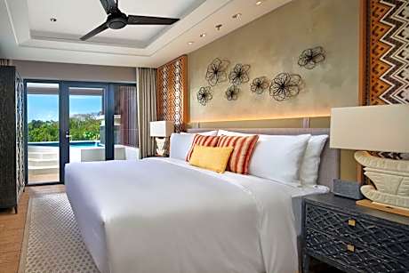 Three-Bedroom Apartment with Balcony and Plunge Pool