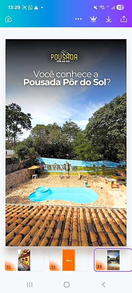 Pousada por do soll
