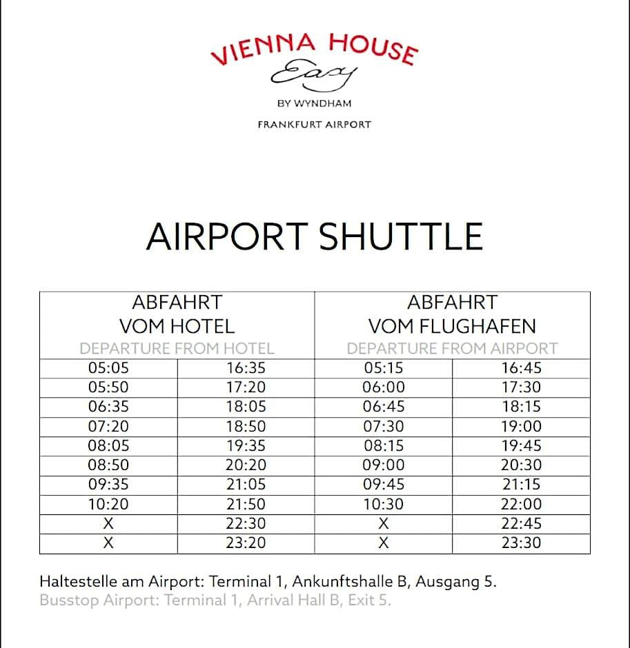 Vienna House Easy by Wyndham Frankfurt Airport