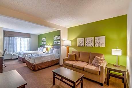 Superior Double Room with Two Double Beds - Non-Smoking