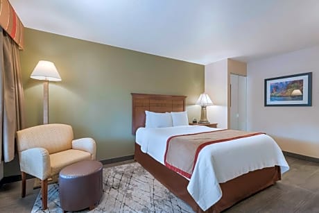 Queen Room with Roll-In Shower - Disability Access