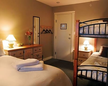 Family Room with Shared Bathroom