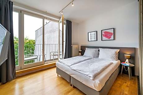 Penthouse Studio with Balcony