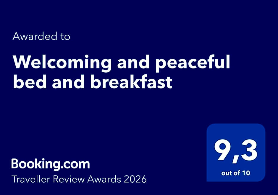 Welcoming and peaceful bed and breakfast