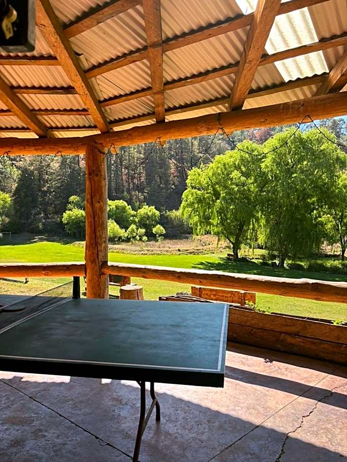 Relajante Cabana Con Vistas Impresionantes