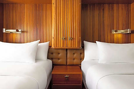 Classic Room with Two Double Beds and Roll-In Shower - Mobility and Hearing Accessible