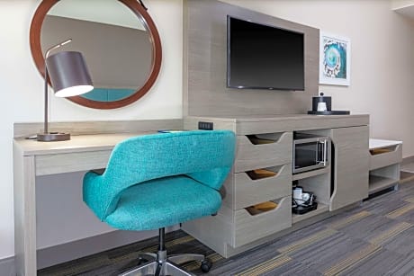 1 King W/Sofabd/Microwv/Fridge Ns