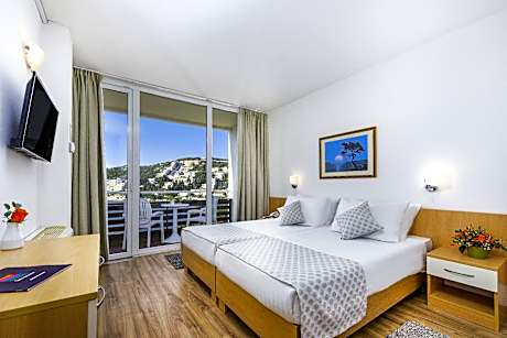 Double or Twin Room with Balcony and Sea View