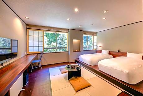 Room with Tatami Area with Shared Bathroom - Non-Smoking