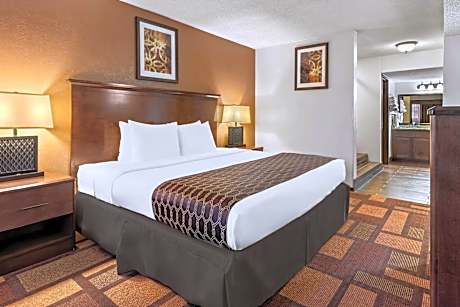 SUITE-1 KING BED,NSMK,GARTUB,MICRFG,SEPSOF,2LEVEL