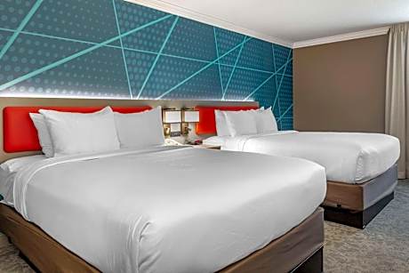 Queen Room with Two Queen Beds with Roll-In Shower - Accessible/Non Smoking