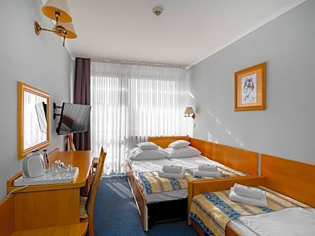 Double Room with an extra bed view / balcony