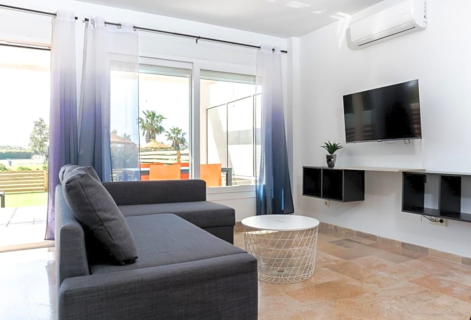 Roquetas Beach and Playa Serena Golf Village