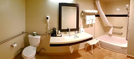 Accessible - 2 Queen, Mobility Accessible, Bathtub, Non-Smoking, Continental Breakfast