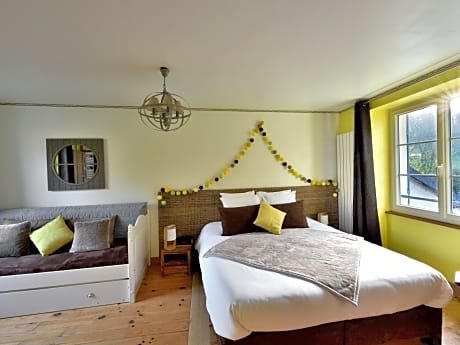 Quadruple-Vert Normandie-Salle de bain et douche