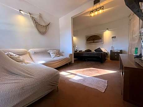 Family Room with Mountain View