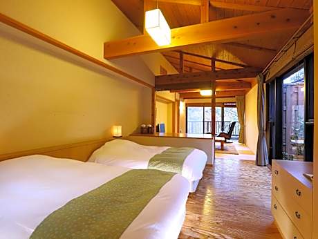 Deluxe Japanese-Western Style Room with Shower Booth Only - Non-Smoking