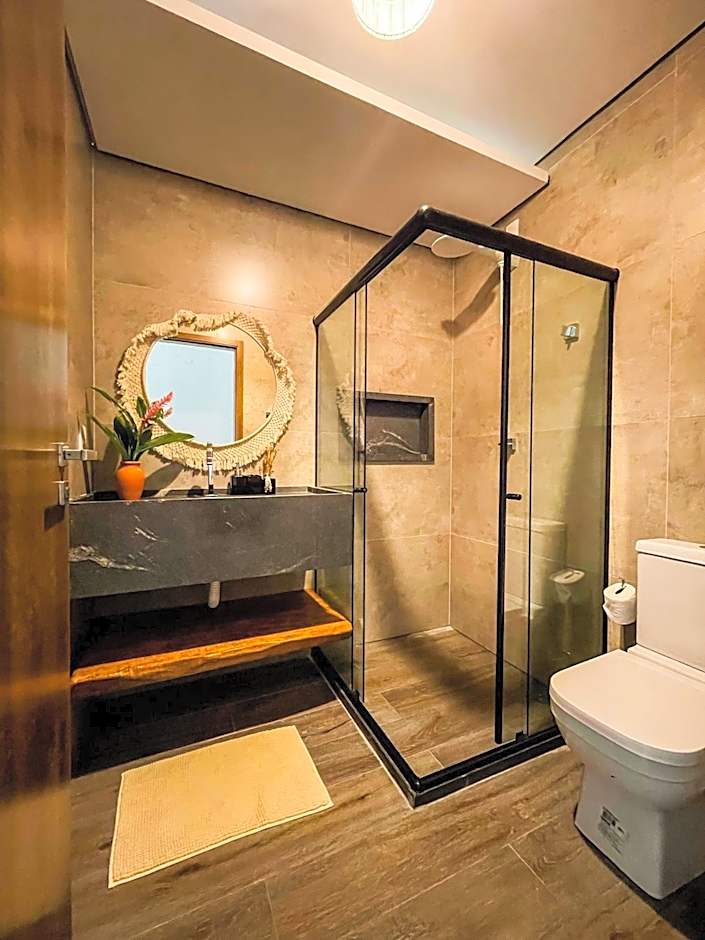 Casa Waua | PÉ NA AREIA, rooftop, borda infinita