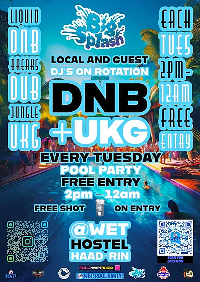 WET! a Pool Party Hostel by Wild & Wandering