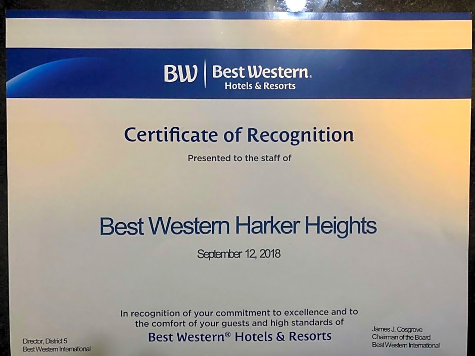 Best Western Harker Heights