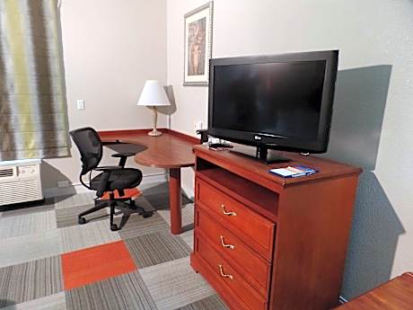 1 KING BED ACCESSIBLE ROOM NONSMOKING GRAB BARS IN BATH/FREE WI-FI/ HOT BREAKFAST INCLUDED