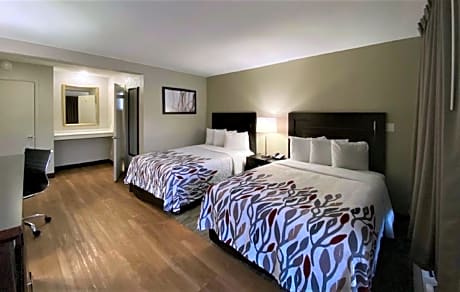 Deluxe Double Room with Two Double Beds - Smoke Free
