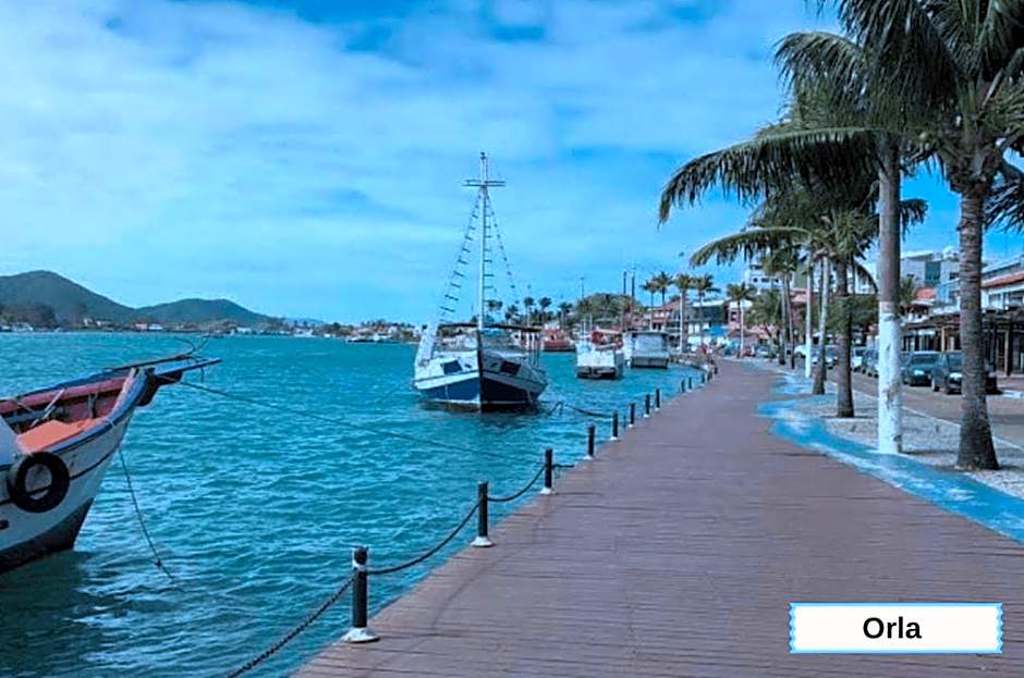 Flat 313 na melhor localização de Cabo Frio