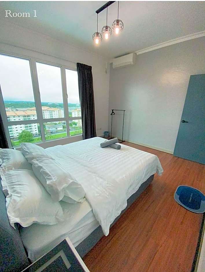 Sandakan Ijm pool view condo