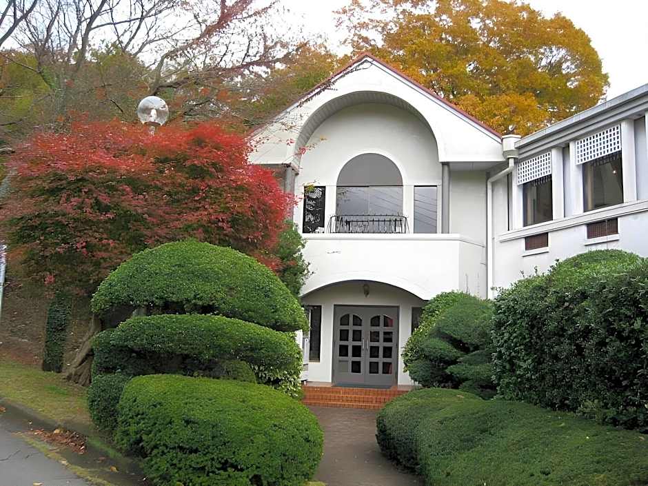 Izu Ippeki lake lakeside terrace