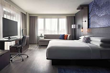 Larger Guest room, 1 King, Corner room