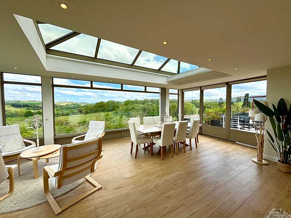 château - Le panoramique avec piscine